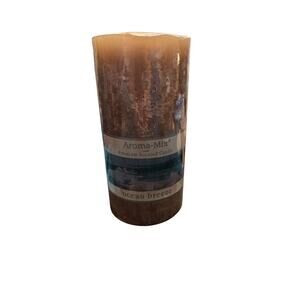 New Aroma-Mix Premium Scented Candle Ocean Breeze Coastal Spa Wellness